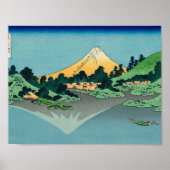 Hokusai Katsushika - Mount Fuji Poster (Voorkant)