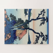 Hokusai Katsushika - Suwa-meer Legpuzzel (Horizontaal)