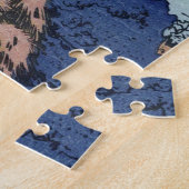 Hokusai Katsushika - Suwa-meer Legpuzzel (Zijkant)
