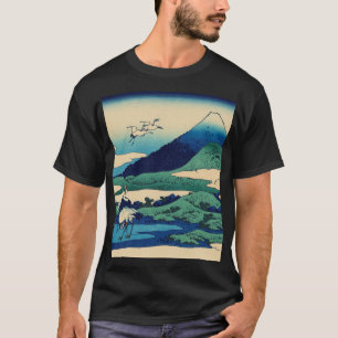 Hokusai Katsushika - Umezawa in de provincie Sagam T-shirt
