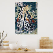 Hokusai Kirifuri Herfsten, Mount Kurokami, Shimots Poster (Keuken)