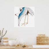 Hokusai-kraan Poster (Keuken)