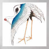 Hokusai-kraan Poster (Voorkant)