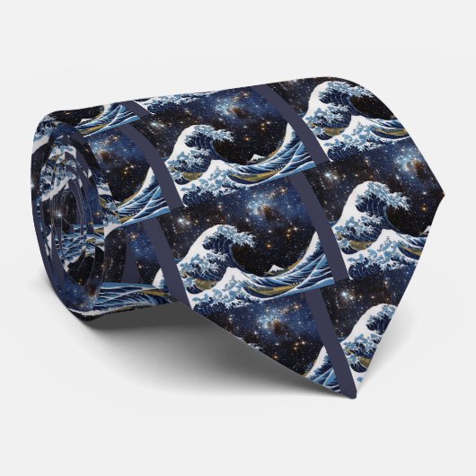 Hokusai & LH95 Stropdas (Opgerold)