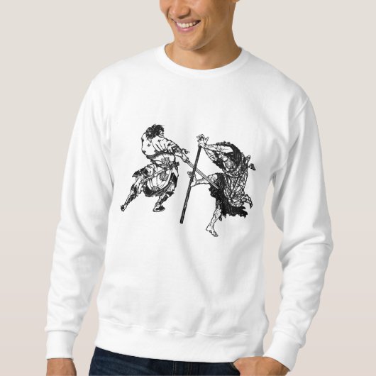 Hokusai manga samurai 1 trui (Voorkant)