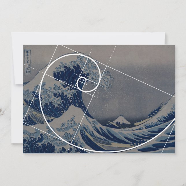 Hokusai Meets Fibonacci, Golden Ratio (Voorkant)