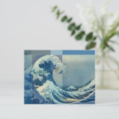 Hokusai Meets Fibonacci, Golden Ratio Briefkaart (Staand voorkant)