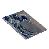 Hokusai Meets Fibonacci, Golden Ratio Notitieboek (Rechterzijde)