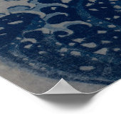 Hokusai Meets Fibonacci, Golden Ratio Poster (Hoek)