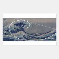 Hokusai Meets Fibonacci, Golden Ratio