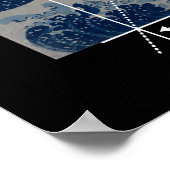 Hokusai Meets Fibonacci, Versie Poster (Hoek)