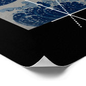 Hokusai Meets Fibonacci, Versie Poster (Hoek)