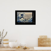 Hokusai Meets Fibonacci, Versie Poster (Keuken)