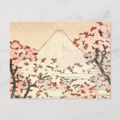 Hokusai Mount Fuji Cherry Blossom Briefkaart (Voorkant)