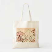 Hokusai Mount Fuji Cherry Blossom Canvas tas (Voorkant)