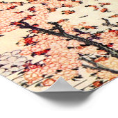 Hokusai Mount Fuji Cherry Blossom Poster (Hoek)