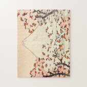 Hokusai Mount Fuji Cherry Blossom Puzzle Legpuzzel (Verticaal)