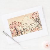 Hokusai Mount Fuji Kersenbloesem Stickers (Envelop)