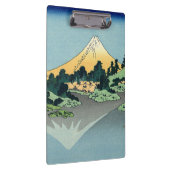 Hokusai Mount Fuji reflecteert in het meer van Kaw Klembord (Rechts)