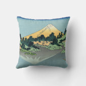 Hokusai Mount Fuji reflecteert in het meer van Kaw Kussen (Achterkant)