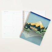 Hokusai Mount Fuji reflecteert in het meer van Kaw Planner (Display)
