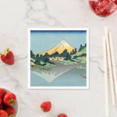 Hokusai Mount Fuji reflecteert in het meer van Kaw Servet (Insitu)