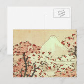 Hokusai Mt. Fuji Japanese Art Briefkaart (Voorkant / Achterkant)