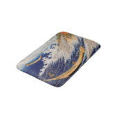 Hokusai Oceaangolven Zee Boten Badmat (Gekanteld)