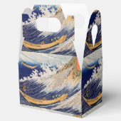 Hokusai Oceaangolven Zee Boten Bedankdoosjes (Geopend)