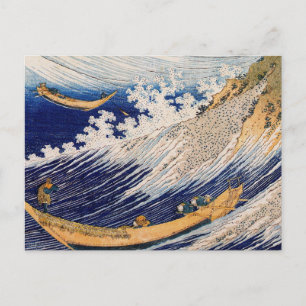 Hokusai Oceaangolven Zee Boten Briefkaart