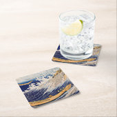 Hokusai Oceaangolven Zee Boten Kartonnen Onderzetters (Insitu)