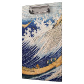 Hokusai Oceaangolven Zee Boten Klembord (Links)