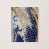 Hokusai Oceaangolven Zee Boten Legpuzzel (Verticaal)