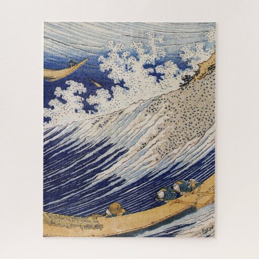 Hokusai Oceaangolven Zee Boten Legpuzzel (Verticaal)
