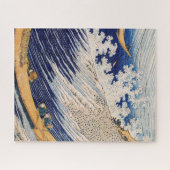 Hokusai Oceaangolven Zee Boten Legpuzzel (Horizontaal)