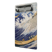 Hokusai Oceaangolven Zee Boten Mini Klembord (Angled2)