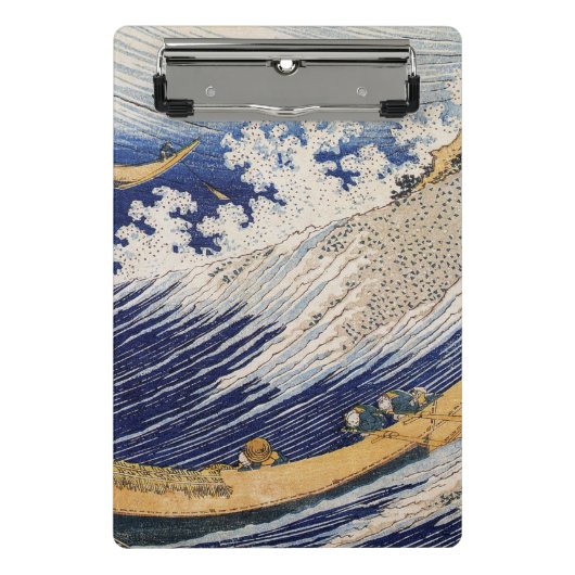 Hokusai Oceaangolven Zee Boten Mini Klembord (Voorkant)
