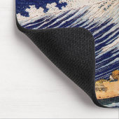 Hokusai Oceaangolven Zee Boten Muismat (Hoek)