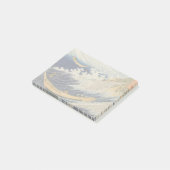 Hokusai Oceaangolven Zee Boten Post-it® Notes (Schuin)
