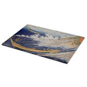 Hokusai Oceaangolven Zee Boten Snijplank (Hoek)
