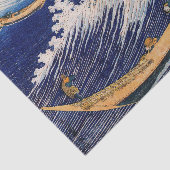 Hokusai Oceaangolven Zee Boten Tissuepapier (Detail)