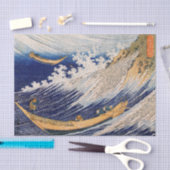 Hokusai Oceaangolven Zee Boten Tissuepapier (Craft)