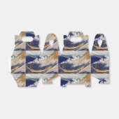 Hokusai Ocean Waves Zee Boten Bedankdoosjes (Uitgevouwen)