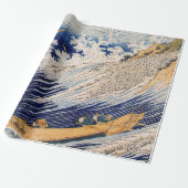 Hokusai Ocean Waves Zee Boten Cadeaupapier (Uitgerold)