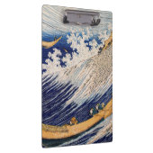 Hokusai Ocean Waves Zee Boten Klembord (Rechts)
