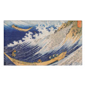 Hokusai Ocean Waves Zee Boten Naambadge (Voorkant)
