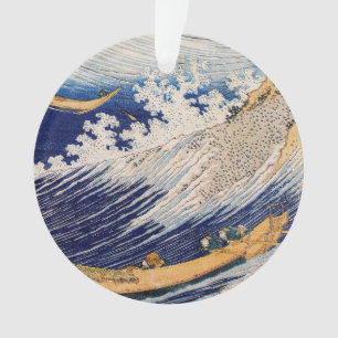 Hokusai Ocean Waves Zee Boten Ornament