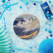 Hokusai Ocean Waves Zee Boten Papieren Bordje (Feest)