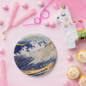 Hokusai Ocean Waves Zee Boten Papieren Bordje (Feest)