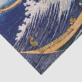 Hokusai Ocean Waves Zee Boten Tissuepapier (Detail)